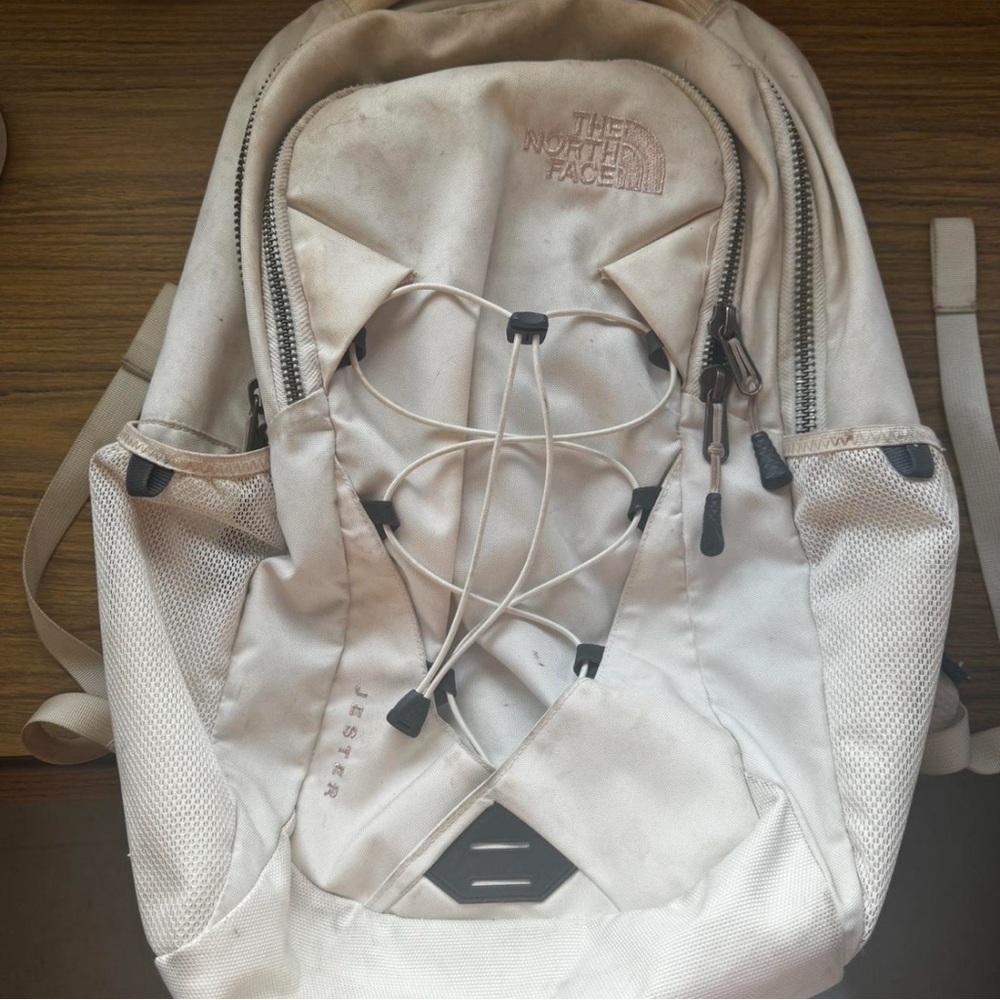 The North Face White Backpack